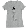 zombie girl Ladies Fitted T-Shirt