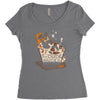 the dude abides Women's Triblend Scoop T-shirt