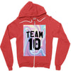 Holographic Team 10 Zipper Hoodie