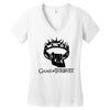 gold Women's V-Neck T-Shirt