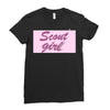 girl scout Ladies Fitted T-Shirt