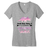 cool grandma saurus Women's V-Neck T-Shirt