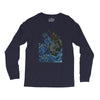 kaiju wave Long Sleeve Shirts