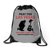 Pray for Las Vegas, Route 91 Harvest 2017 Drawstring Bags