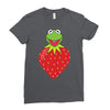 Kermit Strawberry Ladies Fitted T-Shirt