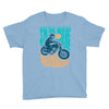 smile more, ride a motorcycle Youth Tee