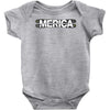 merica graphic Baby Bodysuit