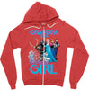 grandpa of the birthday girl Zipper Hoodie