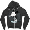 mickey mouse suicide Zipper Hoodie