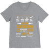 Born Capricorn Multitasking Problem Solving Tees V-Neck Tee