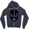 black nom nom Zipper Hoodie