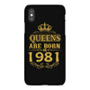 queens are born in 1981 iPhoneX