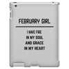 February Girl iPad 3 and 4 Case