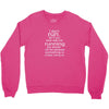 i don't run Crewneck Sweatshirt
