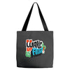 wake up and fight Tote Bags
