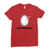is it Unicorn Ladies Fitted T-Shirt