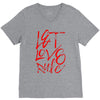 let love rule V-Neck Tee