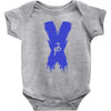 jake paul x blue Baby Onesie