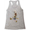 pirate ninja zombie w i p Racerback Tank