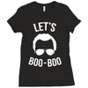 lets boo boo Ladies Fitted T-Shirt