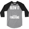 alien blow it fingering 3/4 Sleeve Shirt