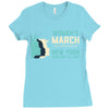 Women's March New York Ladies Fitted T-Shirt