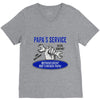 papa s service V-Neck Tee