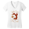 what does the fox say Women's V-Neck T-Shirt