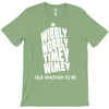 wibbly wobbly timey wimey talk whovian to me T-Shirt