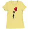 red balloons Ladies Fitted T-Shirt