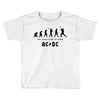 The Evolution of Rock Toddler T-shirt