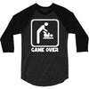 game over daddy funny 3/4 Sleeve Shirt