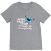 never trust an atom, they make up everything V-Neck Tee