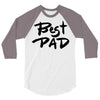 best dad 3/4 Sleeve Shirt