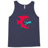 monster fish eats diver Tank Top