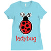 lady bug Ladies Fitted T-Shirt