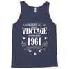 original parts vintage established 1961 perfectly aged Tank Top