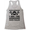 good morning Racerback Tank