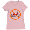 no moped Ladies Fitted T-Shirt