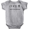 i ate sum pi t shirt s m l xl 2xl 3xl funny nerdy geeky college awesom Baby Onesie