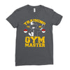 training to be gym master Ladies Fitted T-Shirt