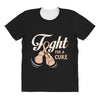 Fight For a Cure Uterine Cancer Awareness All Over Women's T-shirt