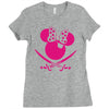 minnie mouse pirate Ladies Fitted T-Shirt