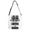 i am warrior Adjustable Strap Totes