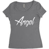 angel Women's Triblend Scoop T-shirt