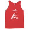 shark attack swimmer Tank Top