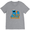 Me Just Here Fore The Cookies V-Neck Tee