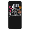 peace love rabbits Samsung Galaxy S7