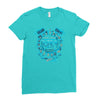 awesome 80's Ladies Fitted T-Shirt