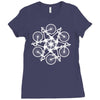 rltw bicycle circle kaleidospoke Ladies Fitted T-Shirt